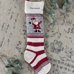 Pottery Barn Stocking, Giovanni Stocking